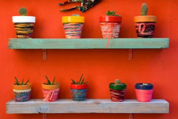 Déco jardin DIY en terre cuite