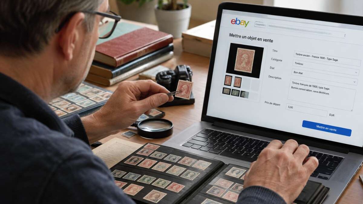 vendre des timbres en ligne